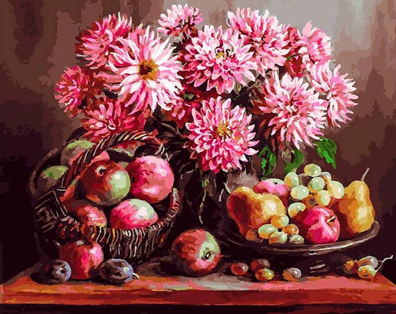 

Набор для алмазной живописи Цветы Набор для алмазной живописи Наборы для вышивки крестиком ВышивкаАлмазная живопись Полная дрель Новые поступления 60*90cm