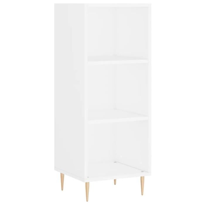 VidaXL Buffet blanc 34,5x32,5x90 cm bois d'ingénierie 828716