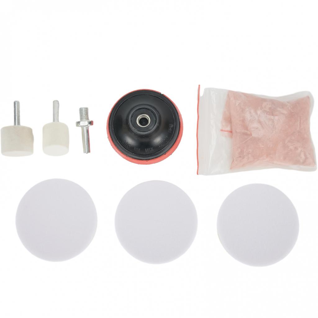 Glass Polishing Kit Felt Polishing Wheel Practical