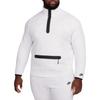 Nike Half-Zip Stand Collar Long Sleeve Sweatshirt Men Tops White FB7998-051
