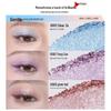 Qianyan Luxurious Crystal Eyeshadow & Blush Palette - Matte Shimmer Contour Highlighter for Daily Use