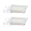 1/2X 12v Car white LED Footwell Light Glove box Trunk Light For VW Golf Polo Passat Tiguan Jetta Caddy UP T5 T6 Touareg Scirocco
