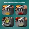 Stainless Steel Manual Juicer Fruit Masher Citrus Orange Juicer Hand Squeezer Press Machine Kitchen Crusher Potato Masher Tool