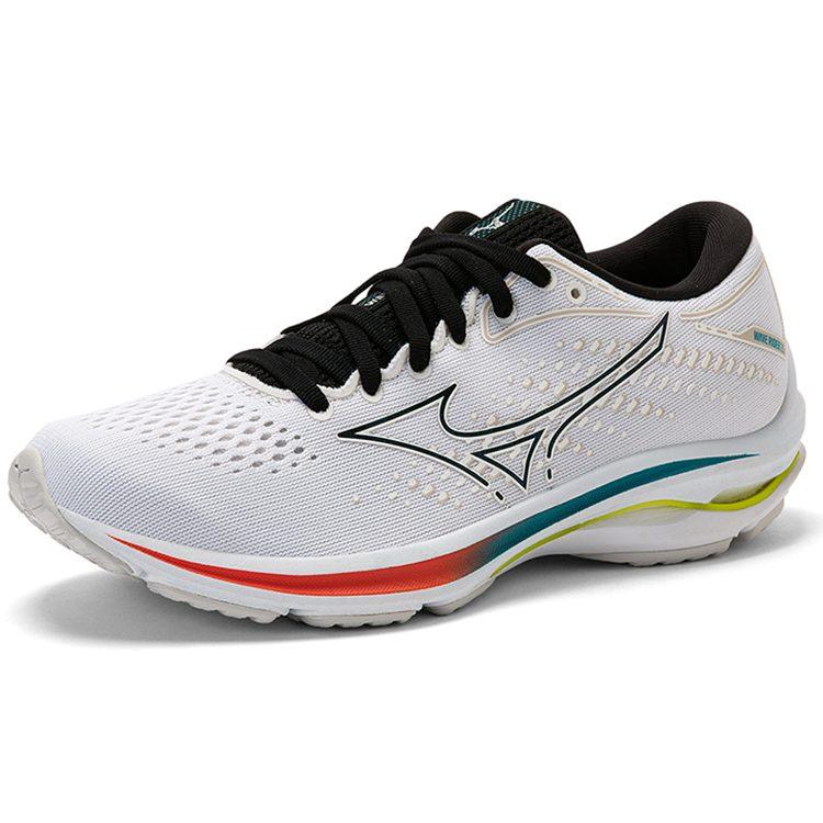 Mizuno Wave Rider 25 Textiel, Synthetisch Leer Demping Antislip Slijtvast Ademend Lichtgewicht J1GC210509