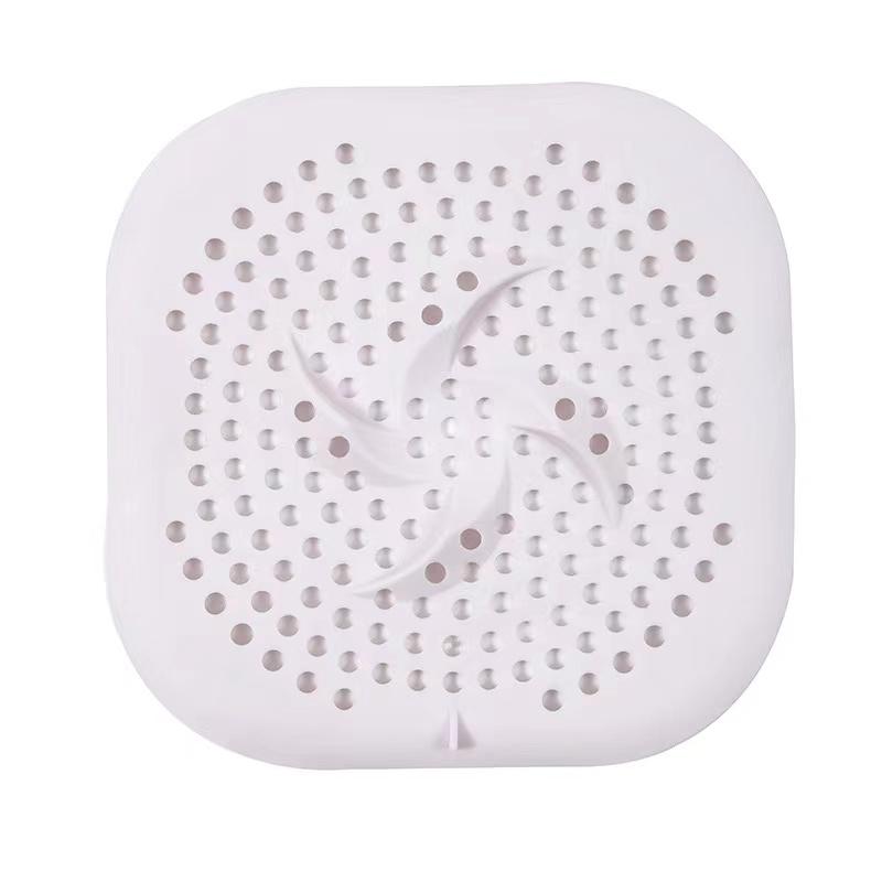 Shower Drain Hair Catcher Drain Cover Bathroom Tub with Suction Cup 5.9 Inches Silicone Sink Strainer Suit for Bathtub, Kitchen