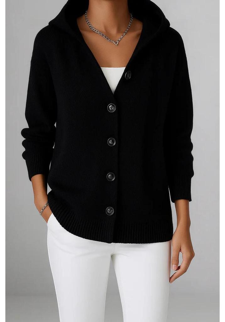 2026 Korean Retro Style Slimming Hooded Sweater