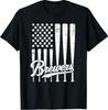 Vintage Brewers Baseball American Us Flag For Unisex Unisex TShirt