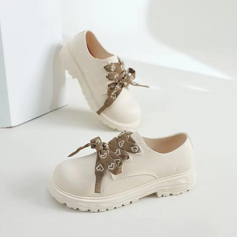 Fashion Loafers Round Toe Women's Shoes Ladies Pumps Platform Non Slip Popular Beau Today Young Vacation Lastest 39 Chic and Elegant Y2k