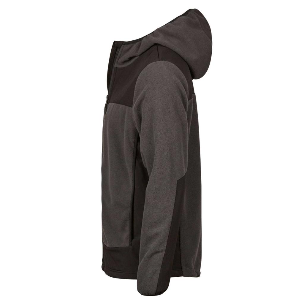 Tee Jays Mens Mountain Hooded Fleece Jacket