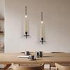 Retro Candlestick Holder L-Shape Candle Stand Wall Mount Candle Holder  Candlelight Dinner