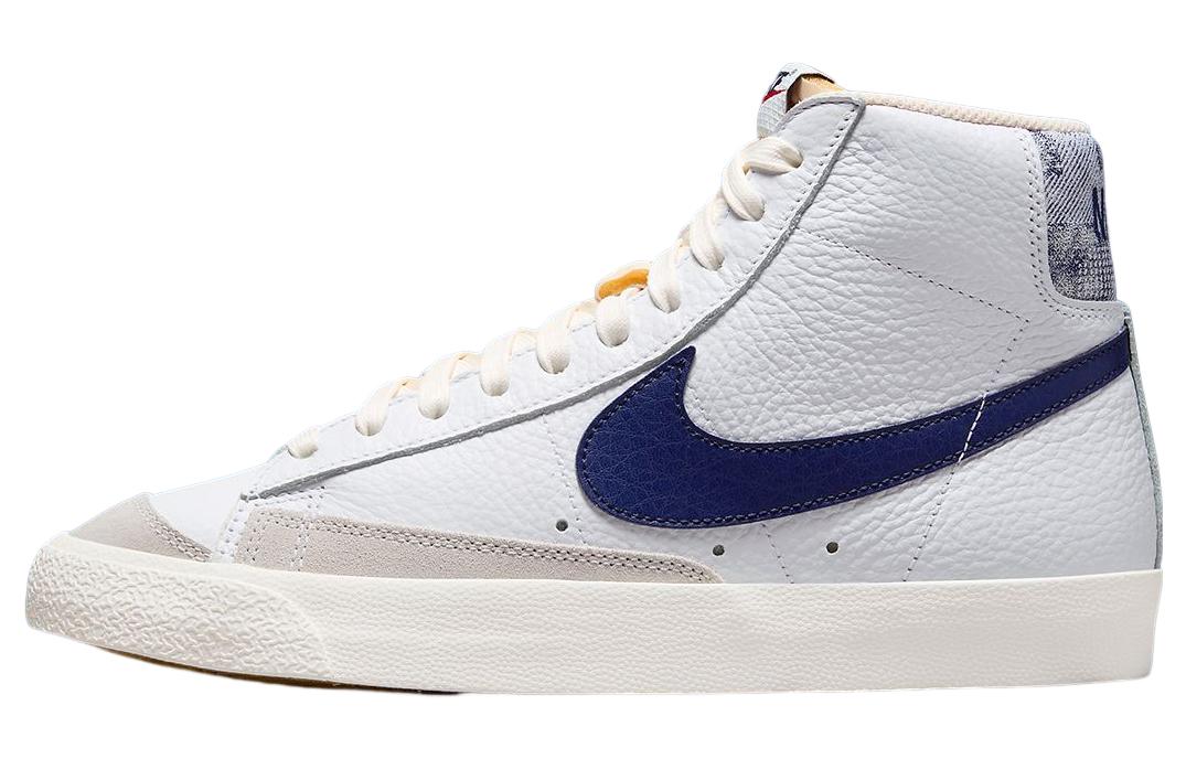 

Nike Blazer Mid 77 White Midnight Navy Sail Gym Red FN6877-100 42.5