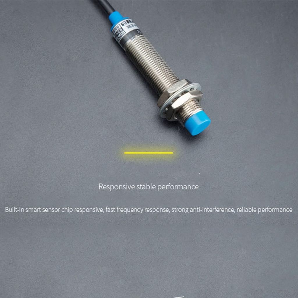 4mm Inductive Proximity Sensor Switch Detector PNP NO for DC 6-36V 200mA 3-Wire LJ18A3-5-Z/BY for Printer Probe Bed Leve