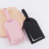Suitcase Tags Luggage Tag Baggage Backpack Soft Tags with Strap Name ID Address Card Baggage Identifier Travel Accessory