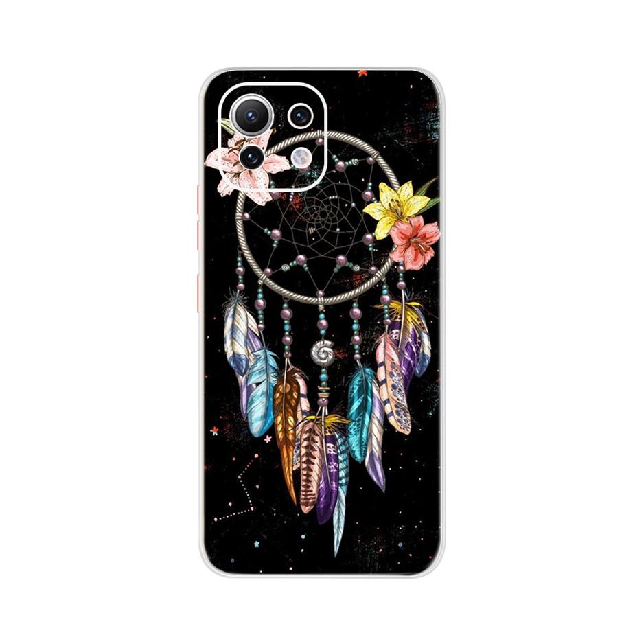 For Xiaomi Mi 11 Lite Case Cute Cartoon Cover For Xiaomi Mi 11 Lite 5G Phone Cases Mi11 Lite 11Lite Soft TPU Fundas Capa 6.55''