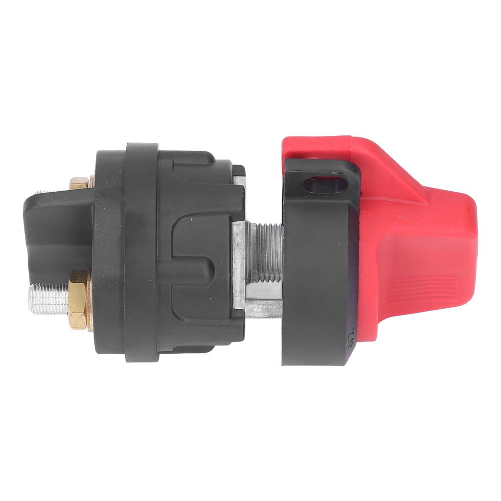 Battery Disconnect Switch Rotary Knob Type Power Cut 12V 300A Anticreep for Boat Car RV Yacht