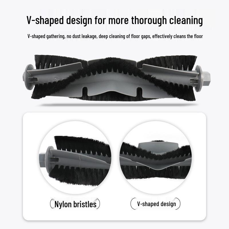 אביזרים תואמים ל-ECOVACS YEEDI YI Pro: מברשת ראשית, מברשות צד, פילטרים, מטליות ספונג'