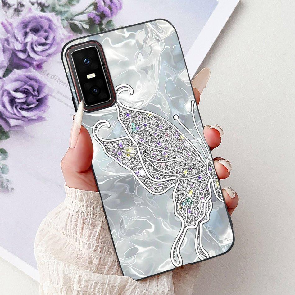 For Infinix GT 30 Pro X6873 2025 Elegant Floral Butterfly Phone Case For Infinix GT30 Pro 5G Soft Silicone TPU Cases