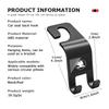 PBMN1 For Skoda Car Seat Back Hook Mobile Phone Bracket Handbag Hanger Interior Accessories Rapid Octavia Derivative Enyaq-iV VisionS