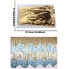 Silver Gold Color Metallic Fringe Garland Tinsel Streamers Banner  Wedding Backdrop
