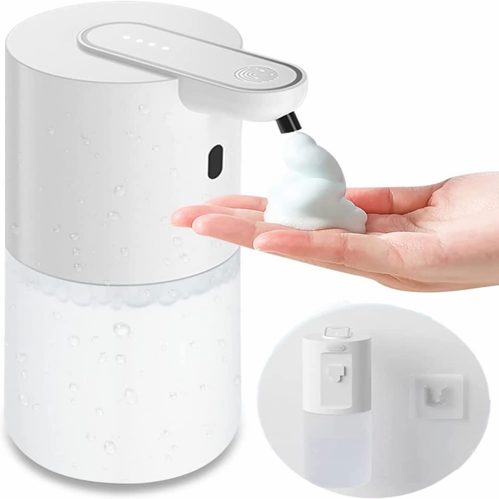 Shop ingu Soap Hand Soap Automatic 4 Levels of Dispensing Volume IPX5 Translucent Dishwashing Suitable for Dispenser, Tabletop/Wall Mounted,