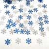 Christmas Snowflake Paper Confetti Party Decoration - 120pcs Winter Ice Snow Theme