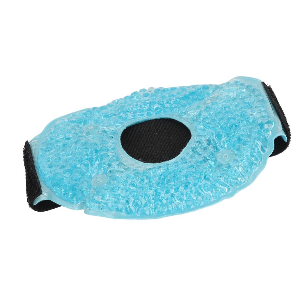 Hot Cold Compress Gel Pack Reduce Swelling Reusable Gel Bead Knee Brace for Shoulder Neck Ankle Sky Blue