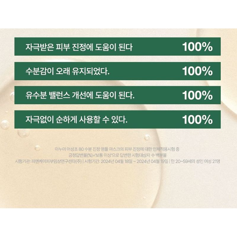 Anua - Heartleaf 80 Moisture Soothing Ampoule Mask Set
