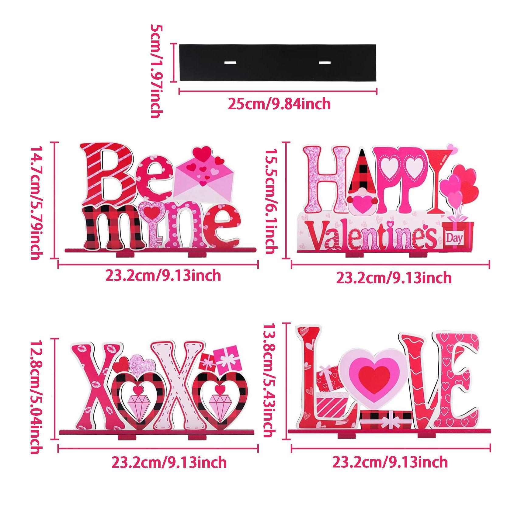 

Valentine s Day Decorations, Romantic Centerpiece Signs, Love Wooden Table Sign, Valentine s Day Decorations For Home Decor