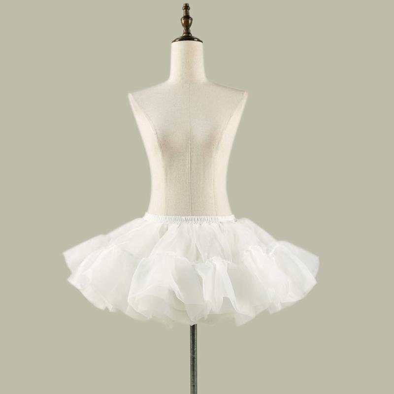 Short Puffy Skirt for Women Fluffy Petticoat Mini Skirt Crinoline Underskirt Puffy Tutu Skirt For Women Petticoats Skirts