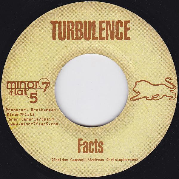 

7inch Record TURBULENCE - Facts NONE Minor 7 Flat 5 Spain Reggae, Ska & Dub Used
