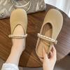 Evening breeze gentle shoes flat slippers women's 2025 summer new Mary Jane shoes with skirts soft-soled maternity shoes