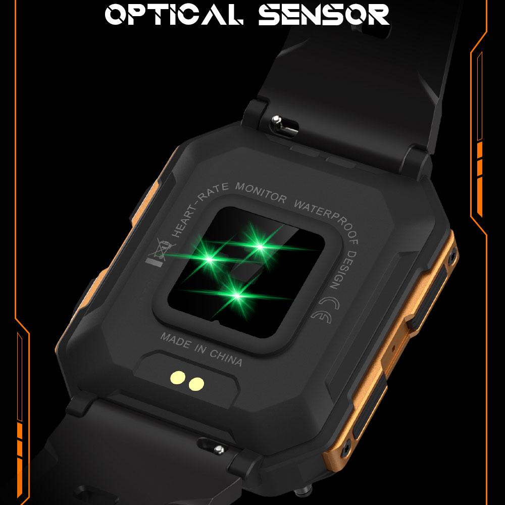 C20 PRO Smartwatch Mannen Bluetooth Bellen Buitensporten 1,83 inch Groot Scherm Spraakassistent Fitness C20Pro Smartwatch