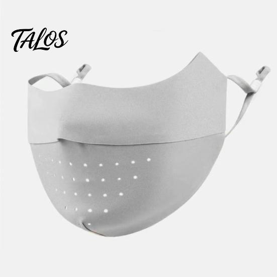 UPF 50 Face Guard Seamless Breathable Holes Design Sunscreen 3D Slim Outdoor Sports Ice Silk Fabric Protector
