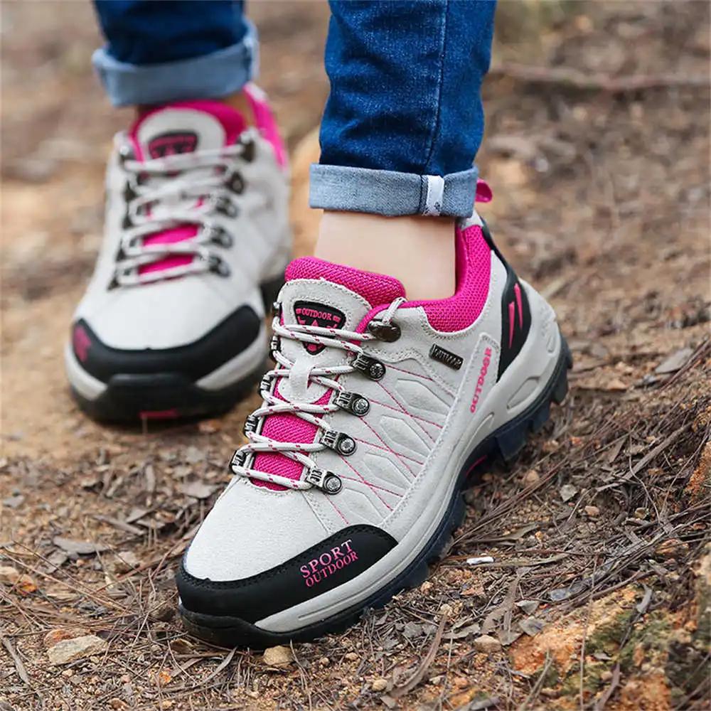 Fashion Extra Large Sizes Road Trekking Hiking Hiking Boots Color Shoes Trekking Woman Shoes Sneakers Sports Loafter Special Use