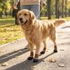 4 Pezzi Scarpe Antiscivolo Impermeabili per Cani Copripiedi Traspiranti Regolabili Anti-Sporco Resistenti all'Usura Calzini per Pavimenti per Animali Domestici