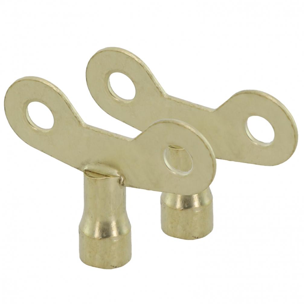2 X Radiator Keys For Venting Air Valve Plumbing Tool
