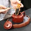 Yixing Upscale tea pot purple clay teapots filter Handmade beauty kettle Dahongpao Tea set Tie Guanyin customized gifts 190ml
