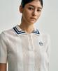 SERGIO TACCHINI W Daily Short Sleeve Polo Sweater