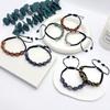 European & American Natural Tiger Eye Stone Beaded Adjustable Woven Bracelet