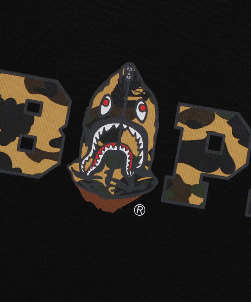 Beipeu First Camo Bape Logo Relaxed Fit T-Shirt (M) Black