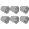 6Pcs Lampshade Modern Light Cover Fabric Inner Film European Style for Chandelier Wall Lamp W/E14