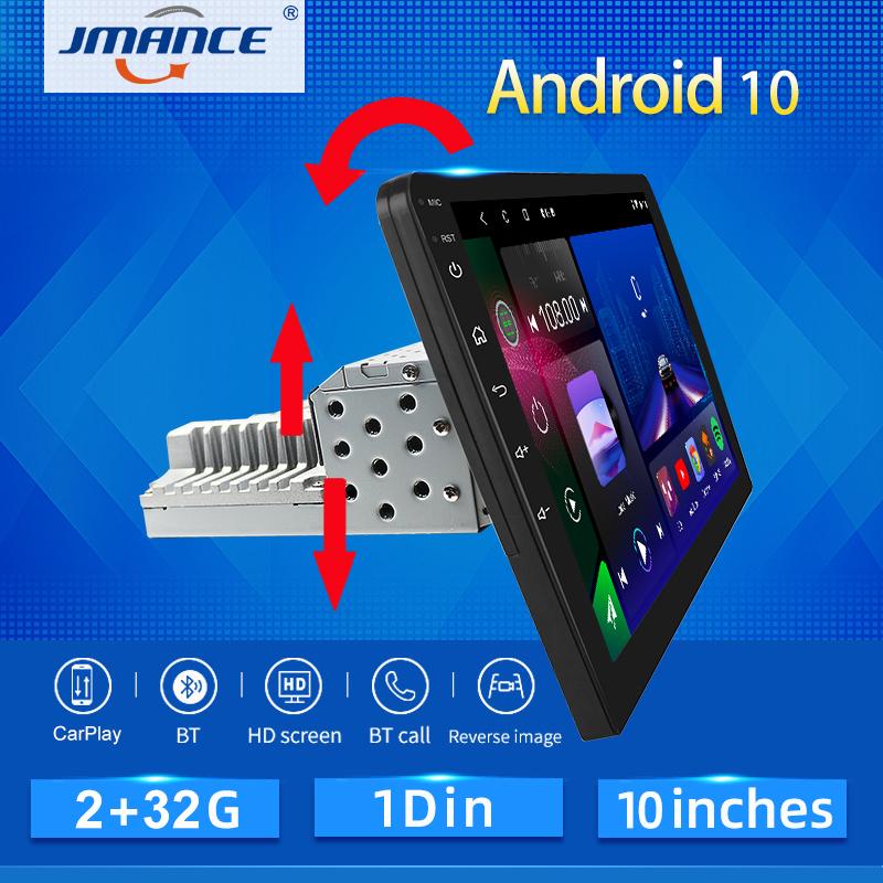 Купить 1din радиоплеер 10-дюймовый автомобильный радиоприемник carplay ...