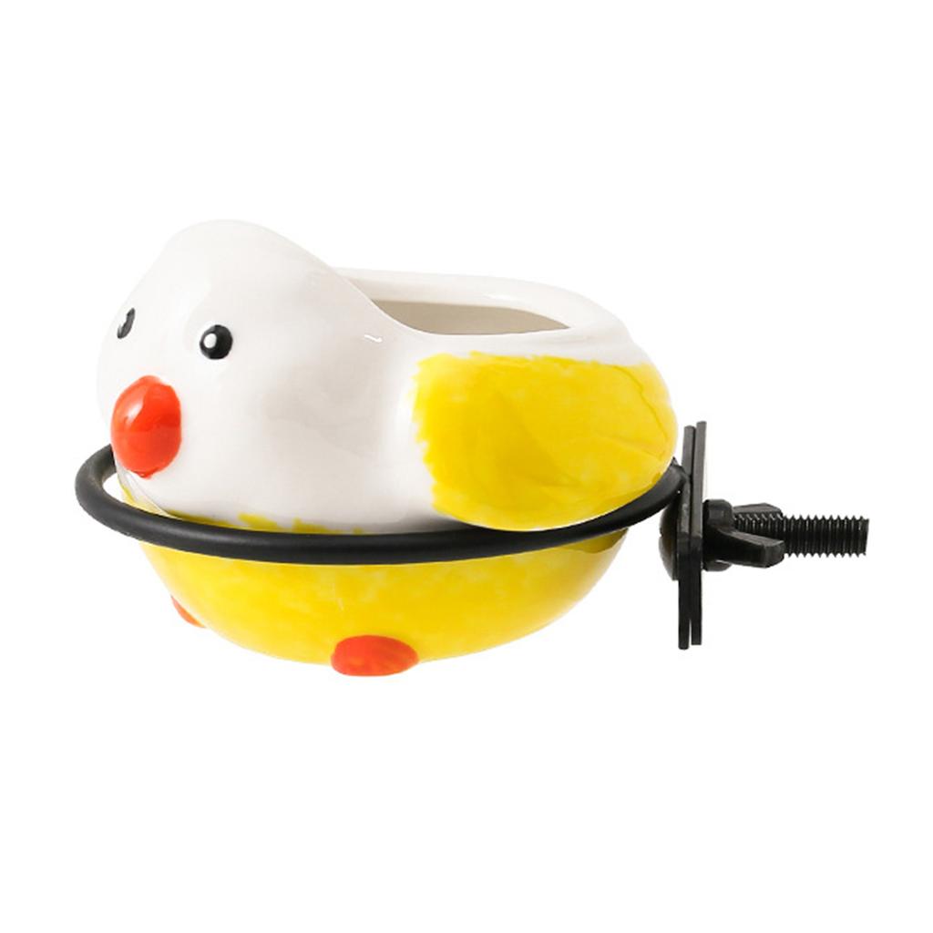 Bird Bowl for Cage Suitable for Parrots and Budgies Use Cage Mount Bird Feeders for Parakeets Cockatiels Canaries