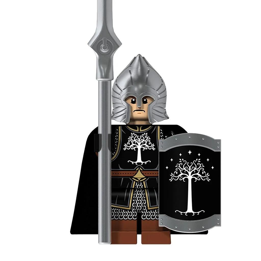 Assembling Toy Minifigure Building Blocks Children's Gift Antique Knight