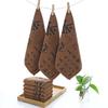 Tea towel printing cleaning water absorption thickened plain color tea towel tea cloth tea ceremony towel accessories square towel rag