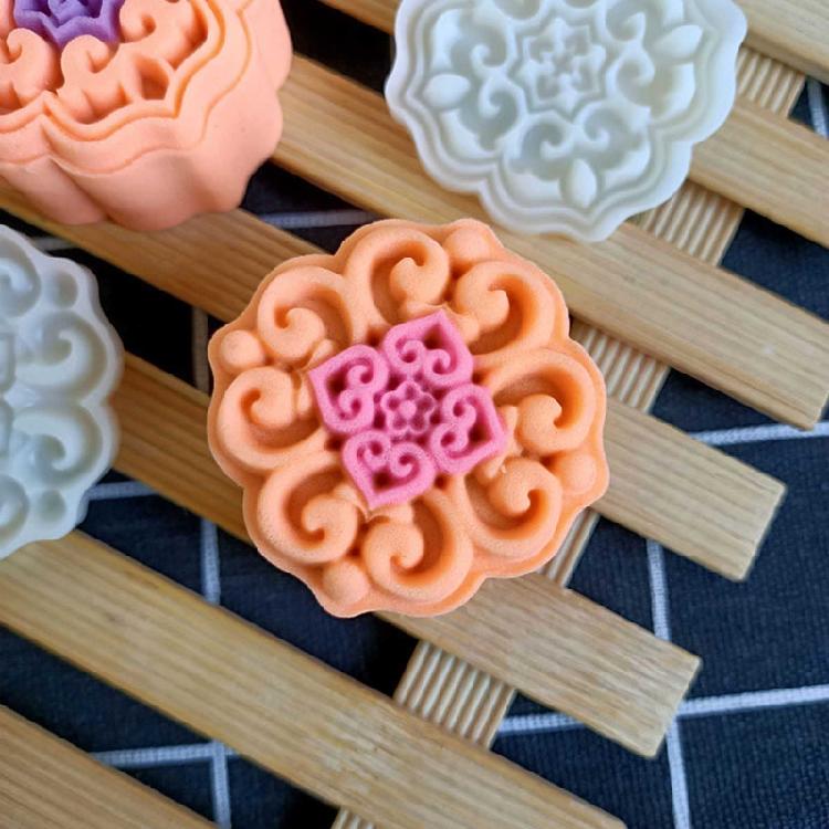 Pastry Moon Cake Mold Decoration Thickness Adjustable Exquisite Chinoiserie Gift