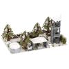MOC WW2 Battlefield Brick Military Installation Gun Weapon Compatible Figure Building Block Toys For Children Adult Friends Gift