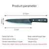 Handgefertigtes geschmiedetes Kochmesser, Fleischerbeil, chinesische Messer, Schlachtmesser