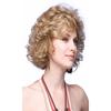 Synthetic Short Curly Wigs for Women Bob Blonde Brown Wig Natural Looking Hair Curly Wigs Female Cosplay Wig