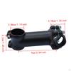 Bicycle Stem Accessory, Replacement, Easy Installation, Aluminum Alloy, Compatible with Versatile